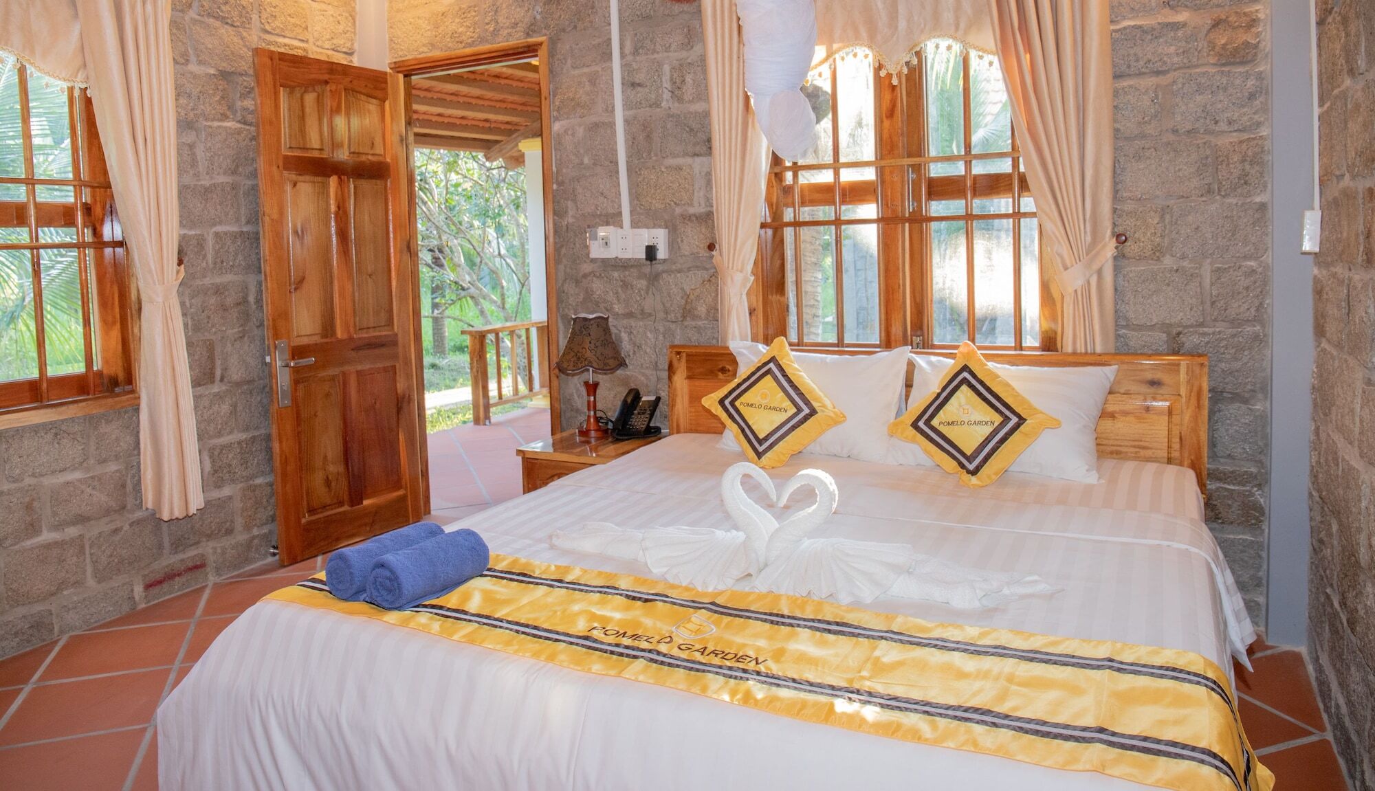Ferienwohnung Phu Quoc Pomelo Garden Exterior foto
