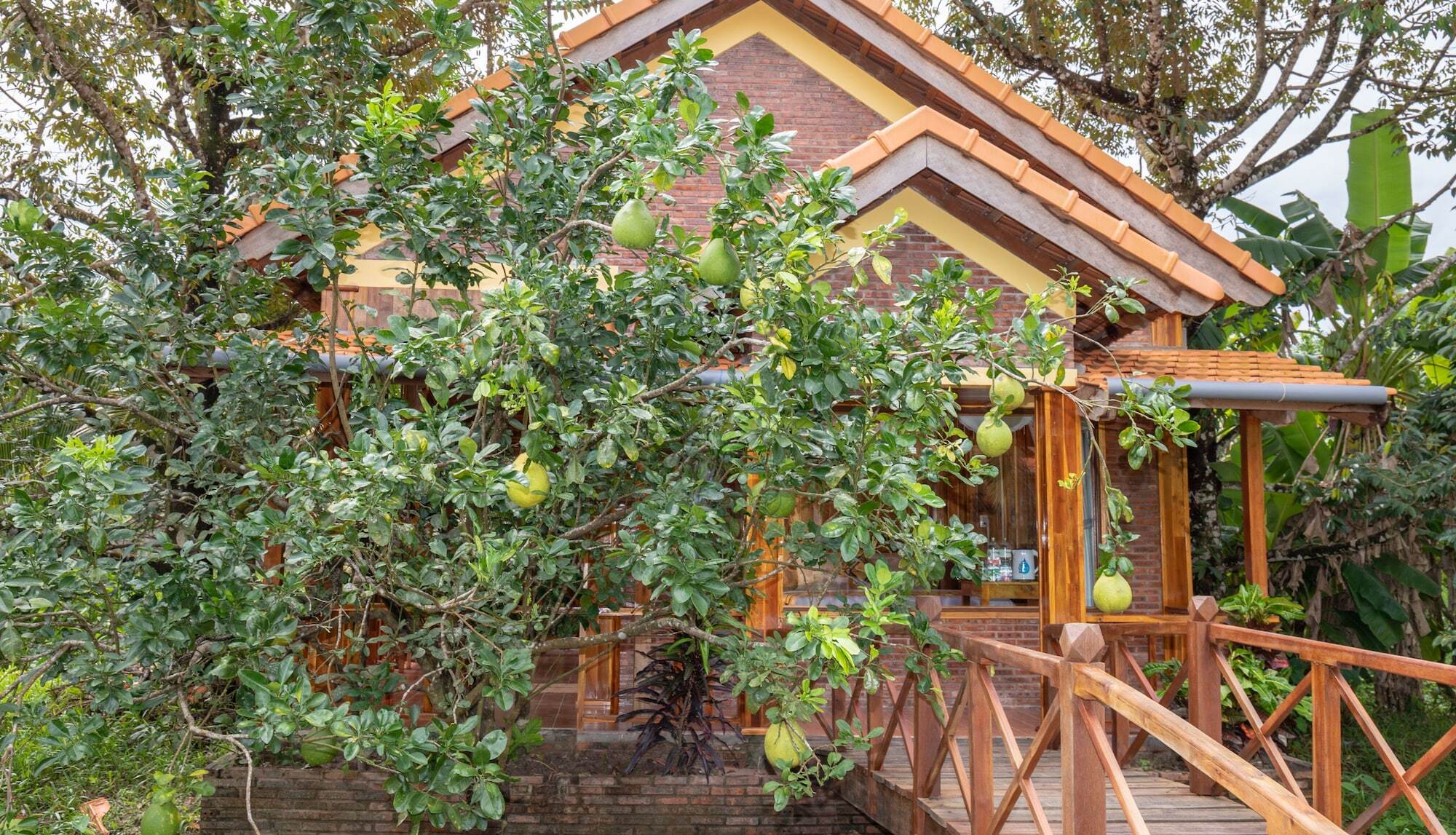 Ferienwohnung Phu Quoc Pomelo Garden Exterior foto