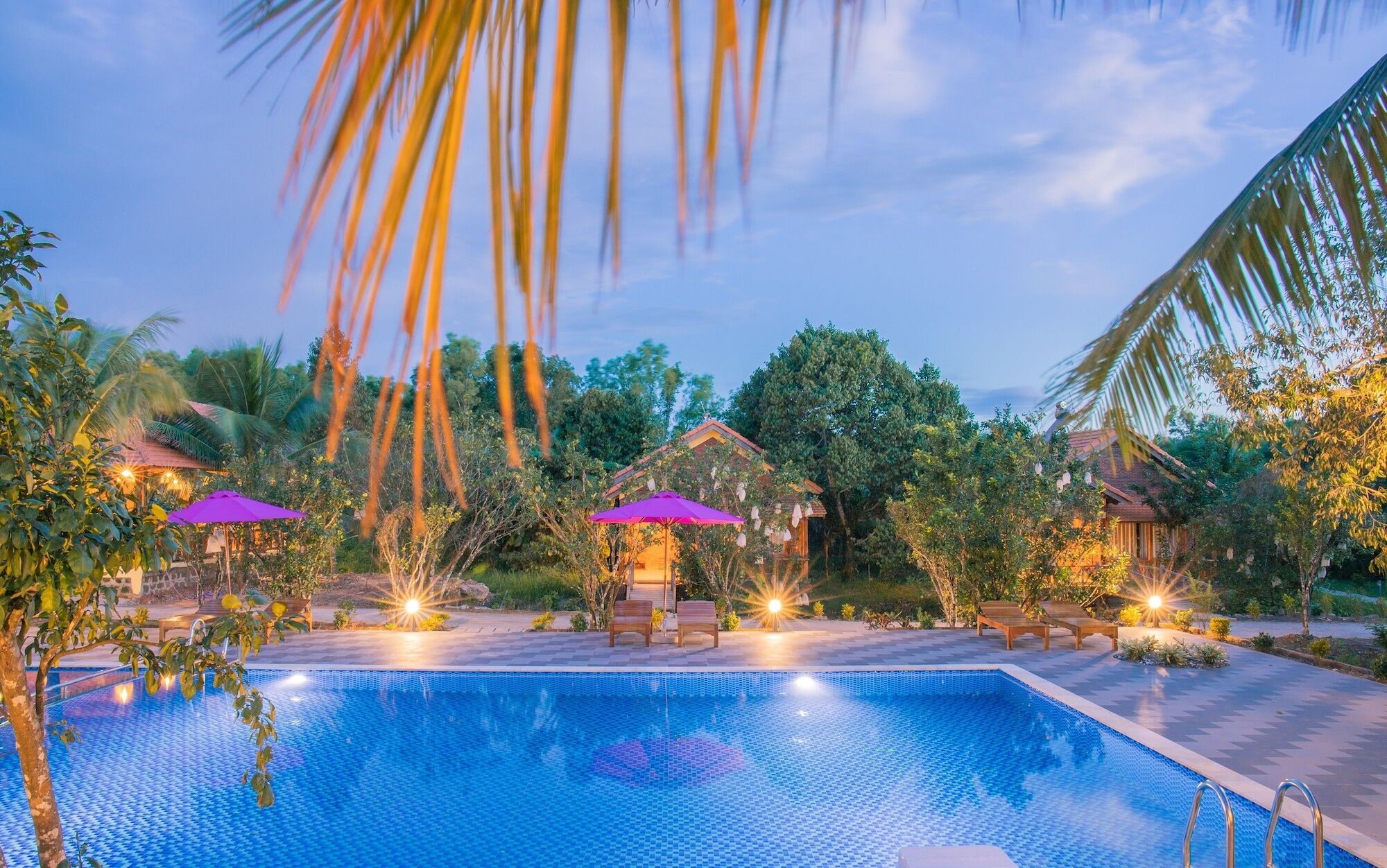 Ferienwohnung Phu Quoc Pomelo Garden Exterior foto